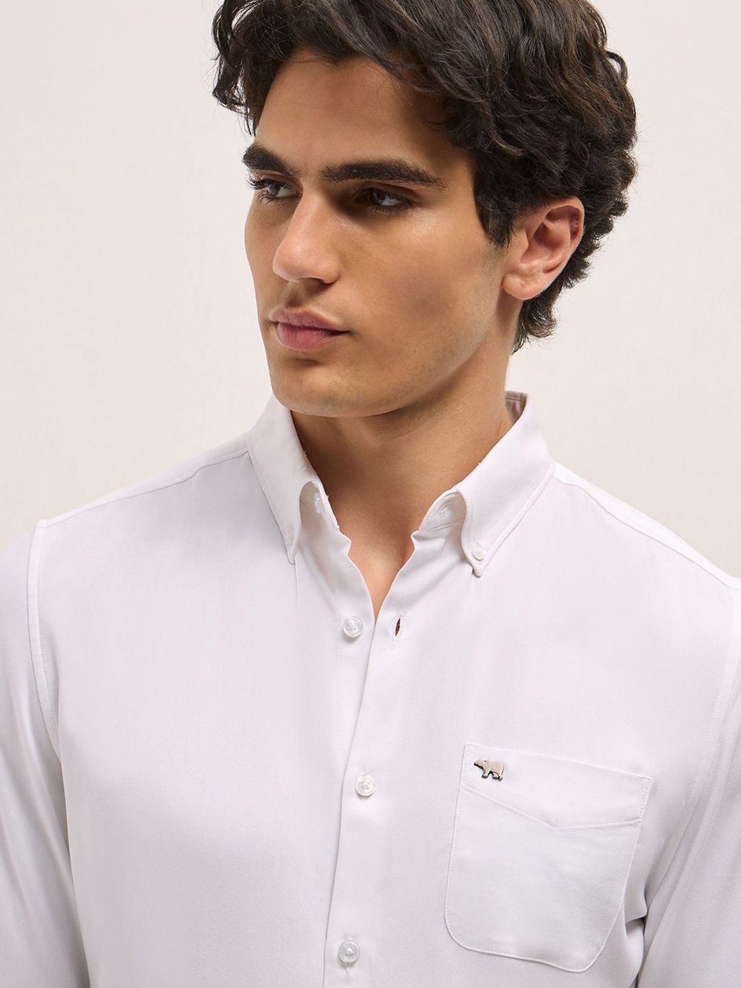 THE BEAR HOUSE Men Slim Fit Opaque Casual Shirt