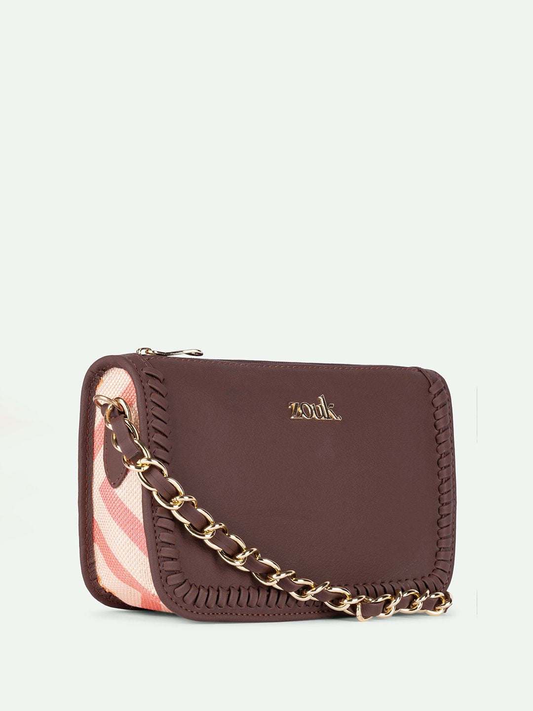 ZOUK Women Textured Sling Bag