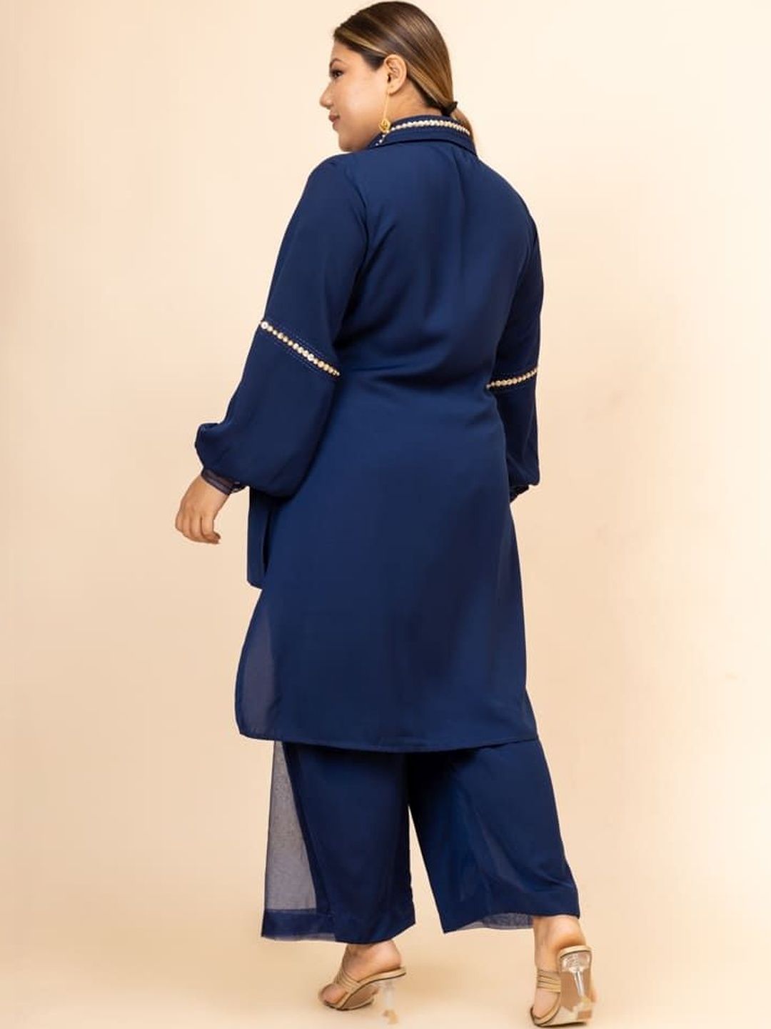 Mamicha Shirt Collar Shirt & Trousers Co-Ords