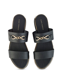 Lino Perros Women Open Toe Flats with Buckles