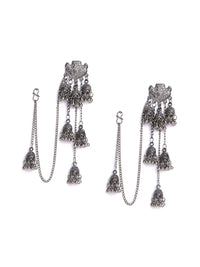 PANASH Contemporary Jhumkas Earrings