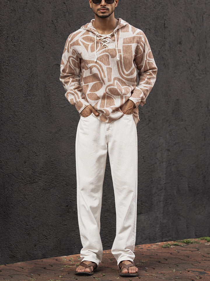 Powerlook Men Opaque Printed Casual Shirt