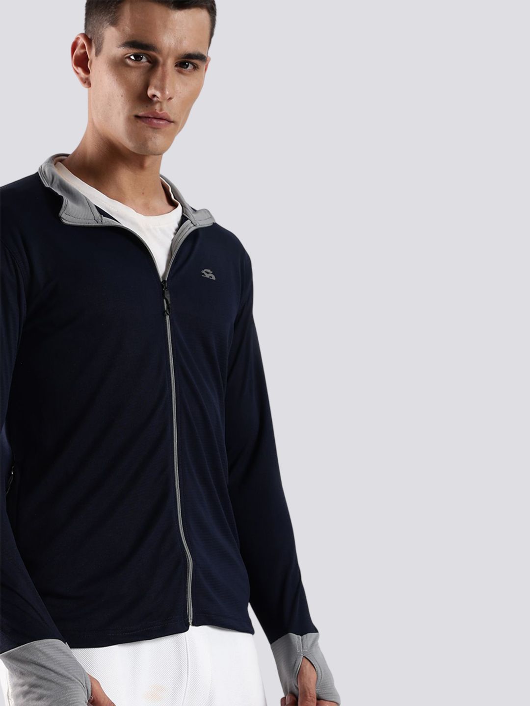 ADRO Men UV Sun Advanced Protection Jaket Sporty Ringan