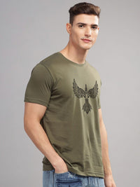 ADRO Men Printed T-shirt