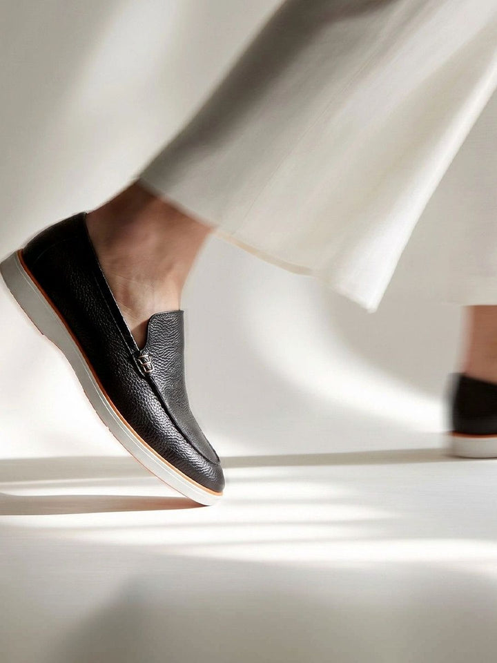 MONKSTORY  Escape Walk Slip-On Loafers - Black