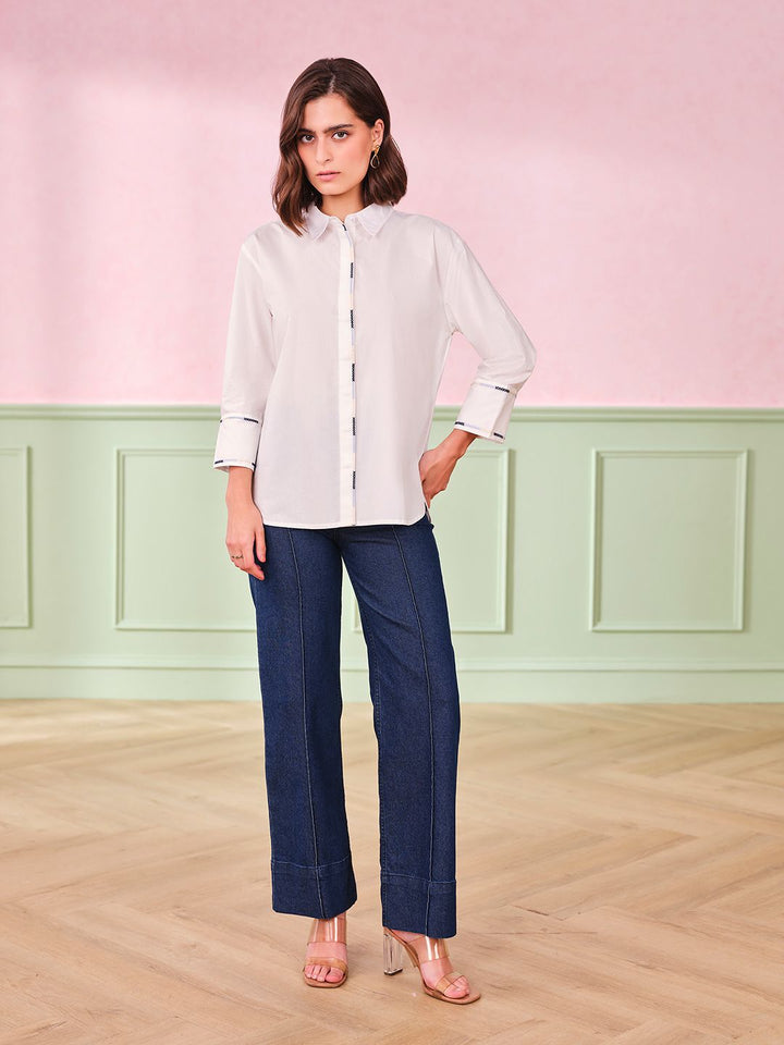 AND Cotton Shirt Style Top