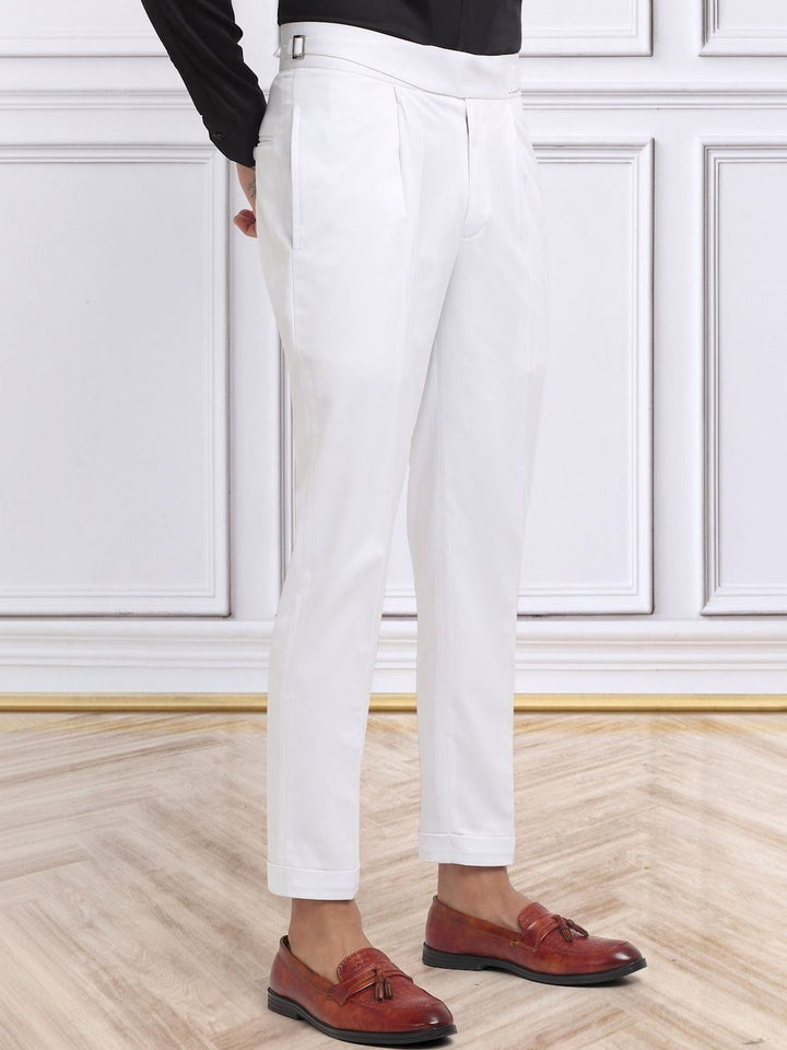 Moda Rapido Men Slim Fit Easy Wash Trousers