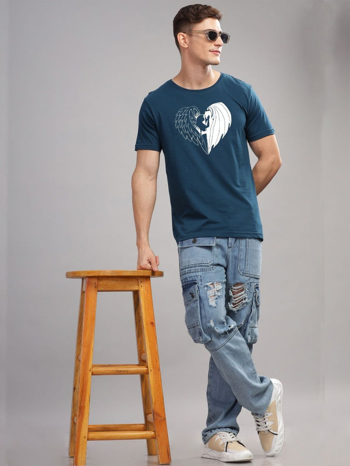 ADRO Men Printed T-shirt