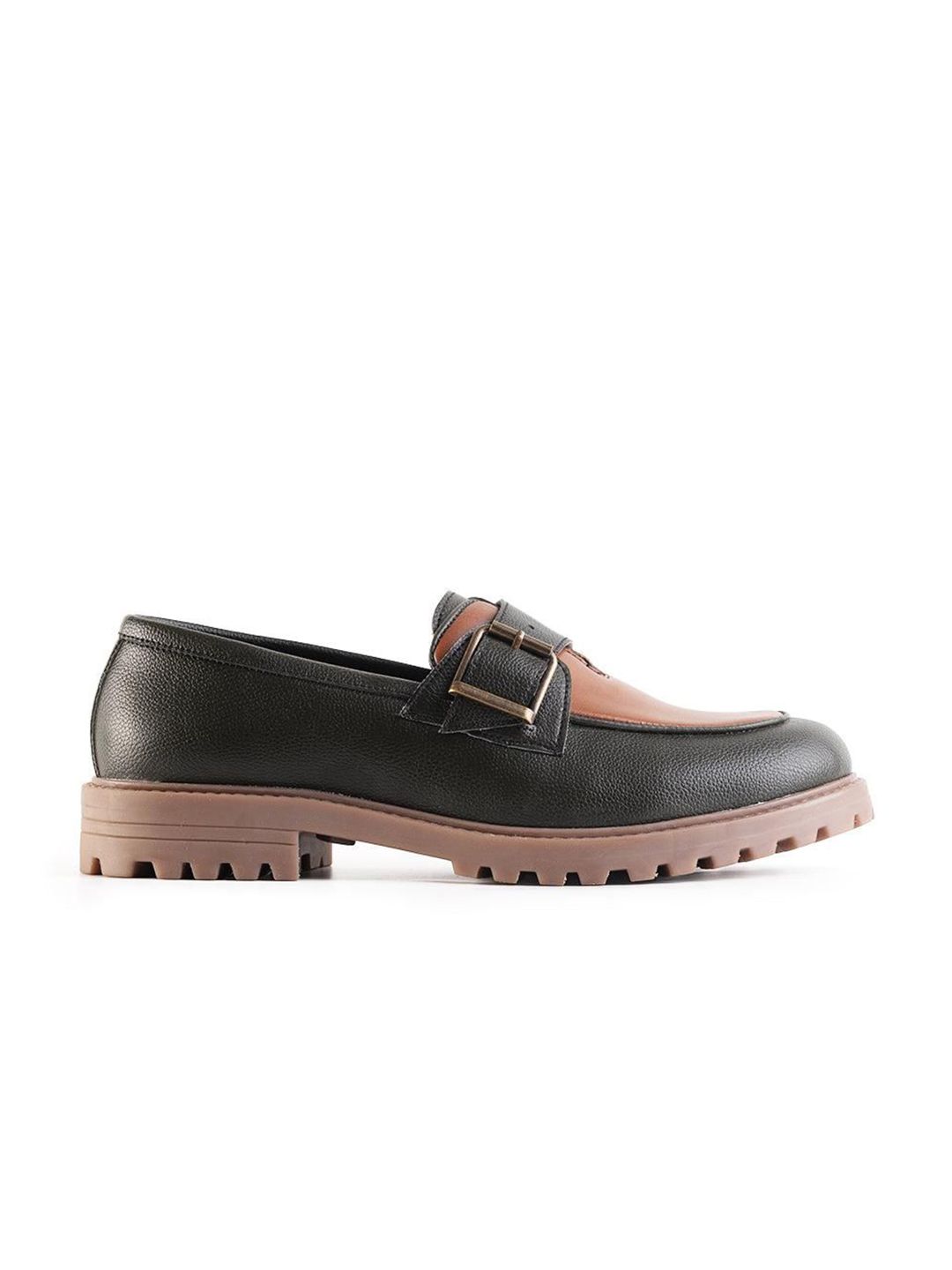 MONKSTORY Men Cosmopolitan Buckled Loafers