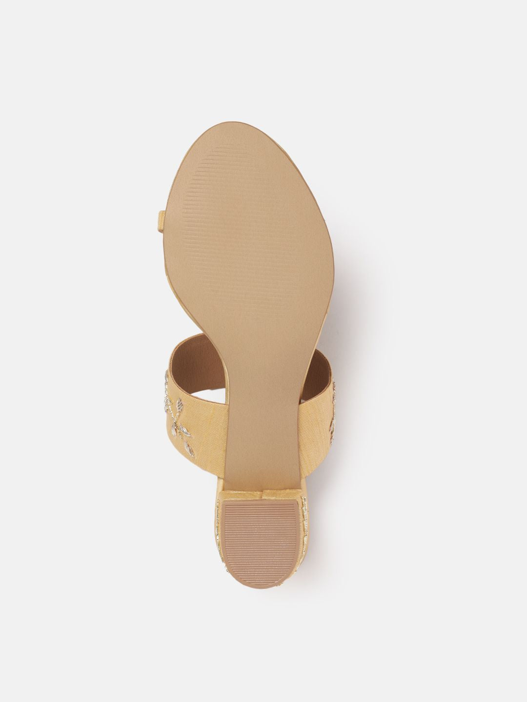 House of Pataudi Ethnic Embellished Block Heels