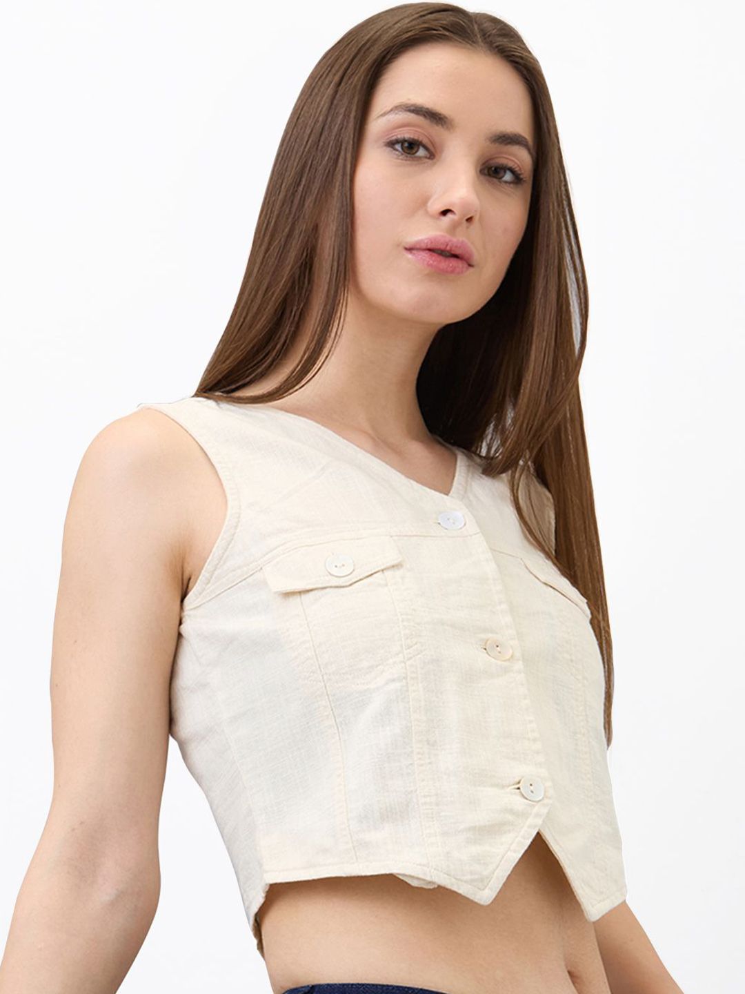 SPYKAR Women Cotton Shirt Style Top