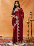 kasee Saree Labuci Bersulam Berhias