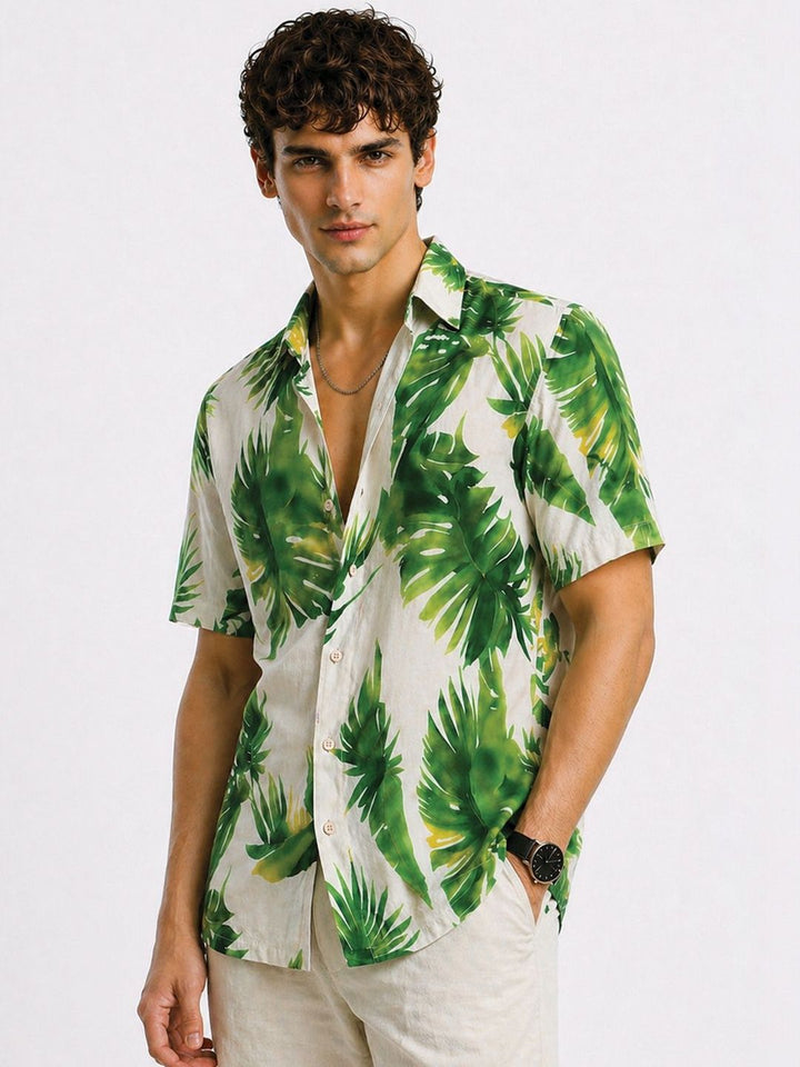 ADRO Men Standard Floral Printed Casual Shirt
