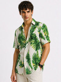 ADRO Men Standard Floral Printed Casual Shirt