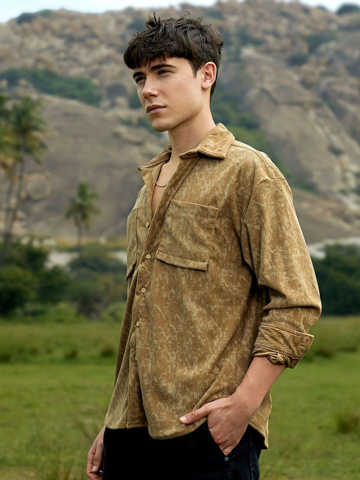 Campus Sutra Men Comfort Opaque Casual Shirt