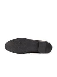 Monkstory Men Velvet Embellished Loafers