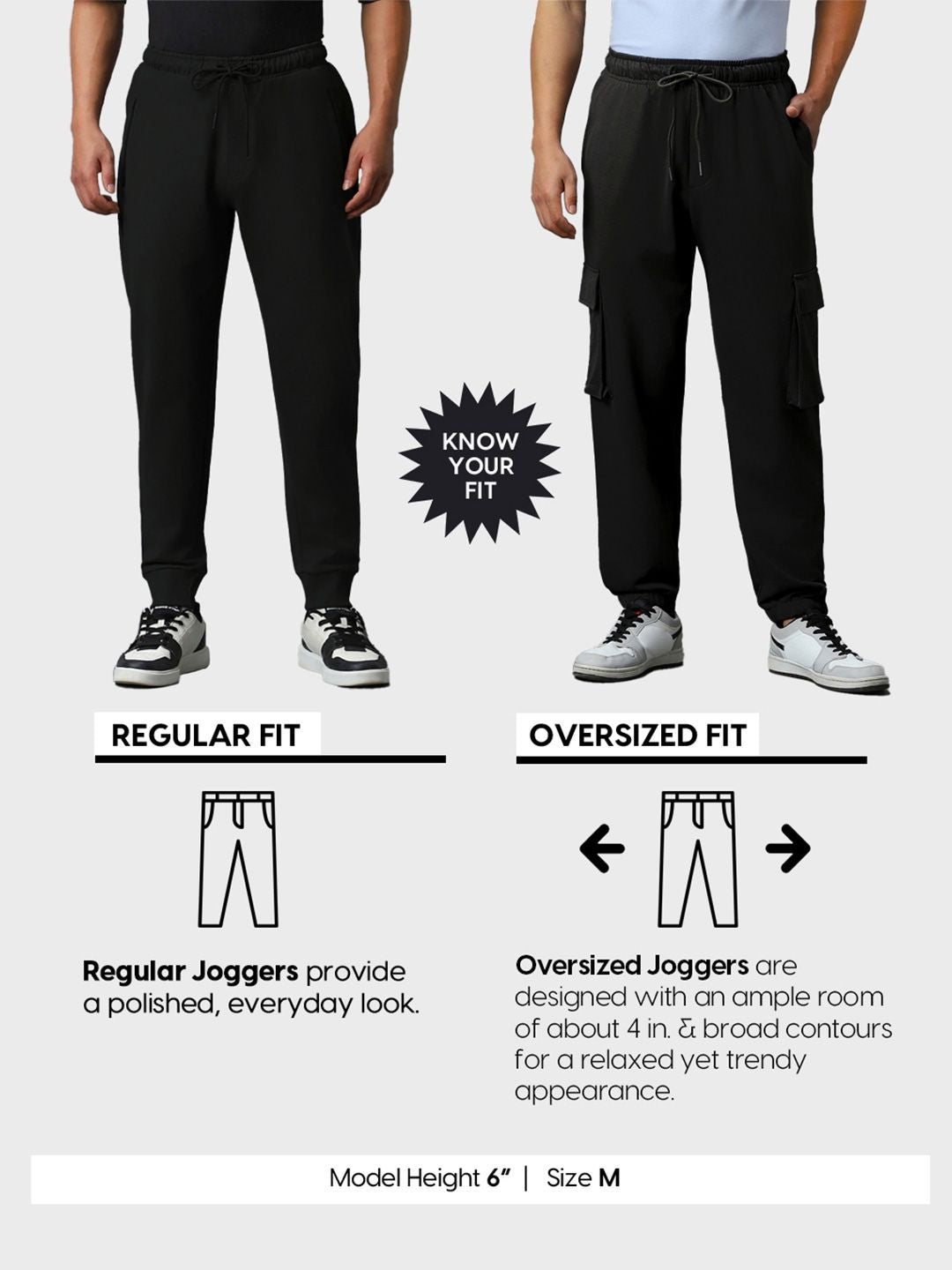 Bewakoof Air 1.0 Men'S Oversized Cargo Joggers