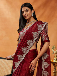 kasee Saree Labuci Bersulam Berhias