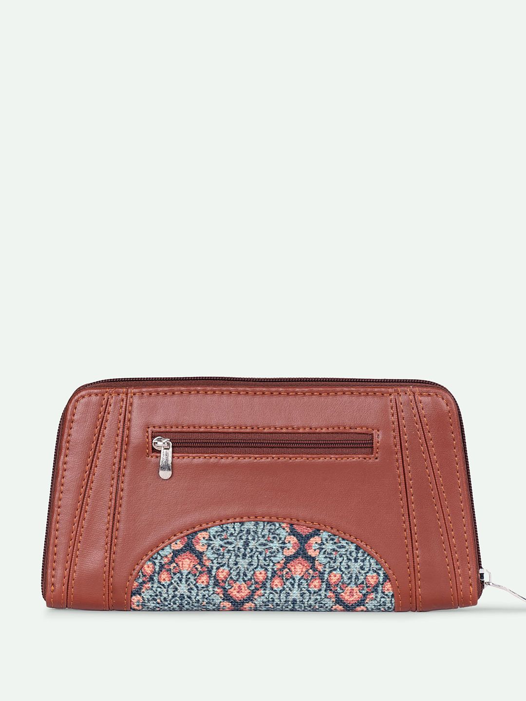 ZOUK Women Arika Zipper Wallet Kolkata Nouveau