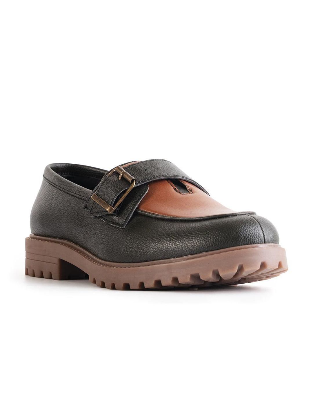 MONKSTORY Men Cosmopolitan Buckled Loafers
