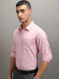 Highlander Men Solid Formal Slim Fit shirt