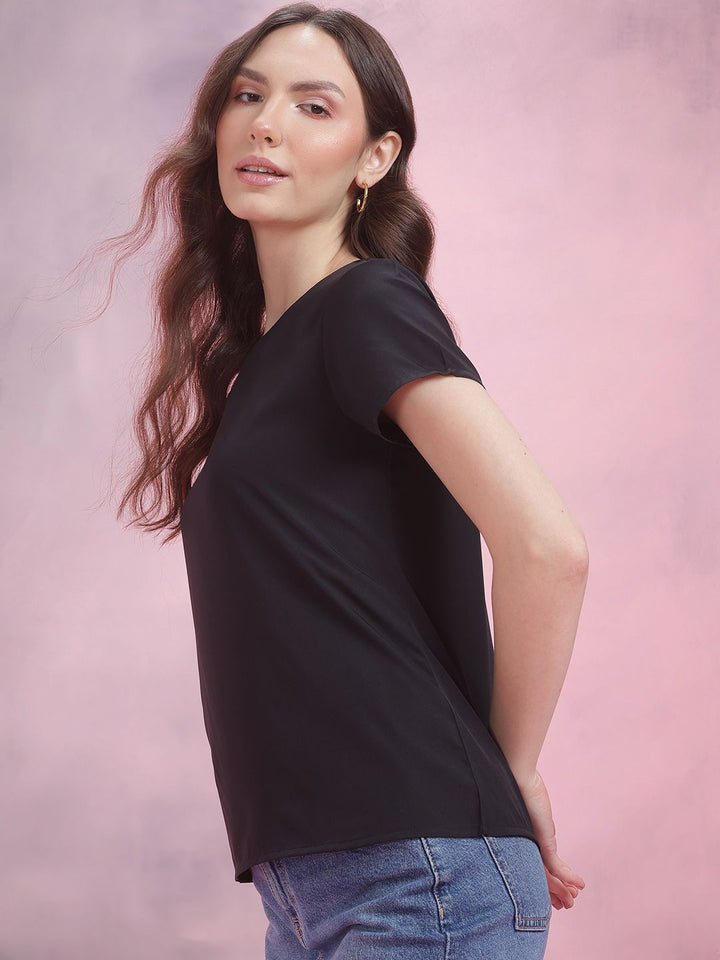 DressBerry Round Neck Top