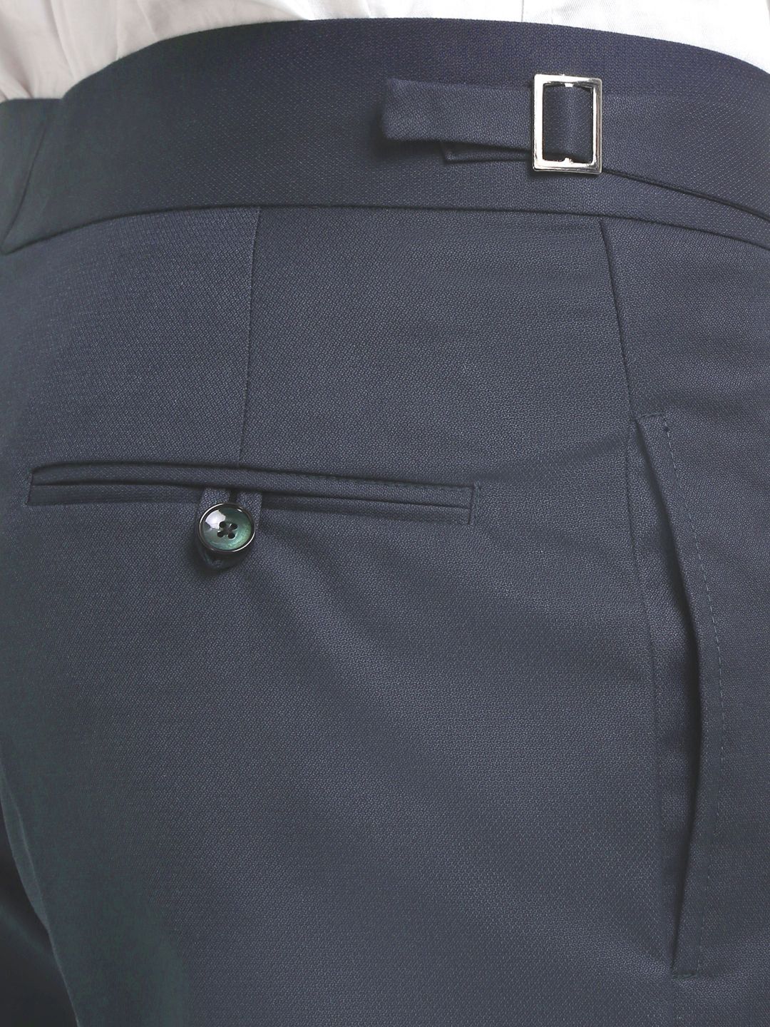 KLOTTHE Men's  Cotton Rich Solid Slim Fit Gurkha pants