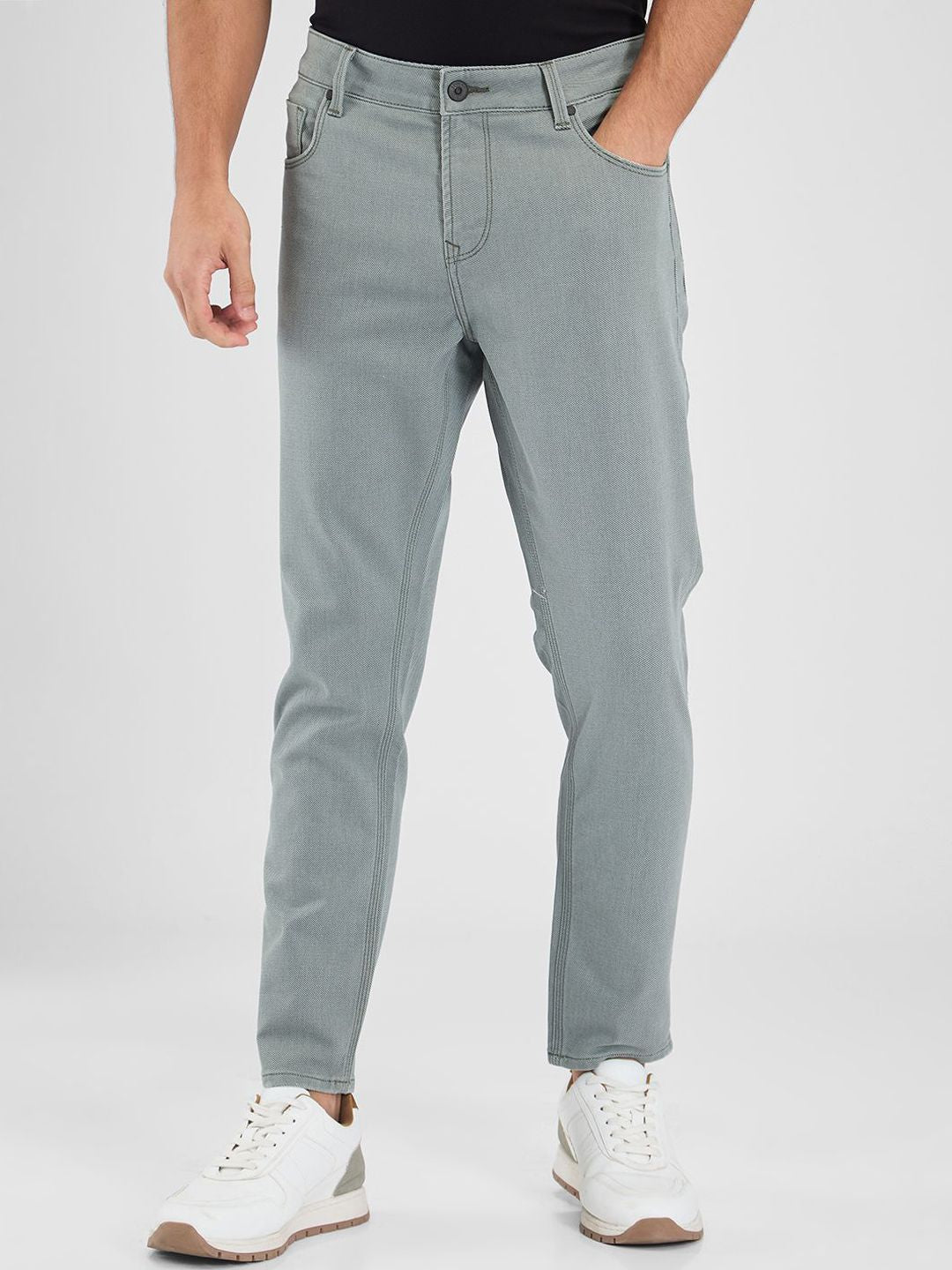 SPYKAR Men Mid Rise Slim Fit Stretchable Jeans