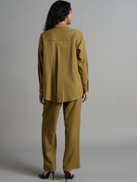 AND Shirt Collar Shirt With Trousers Co-Ords Set