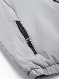The Indian Garage Co Men Zip-Front Bomber Jacket with Zipper Pockets
