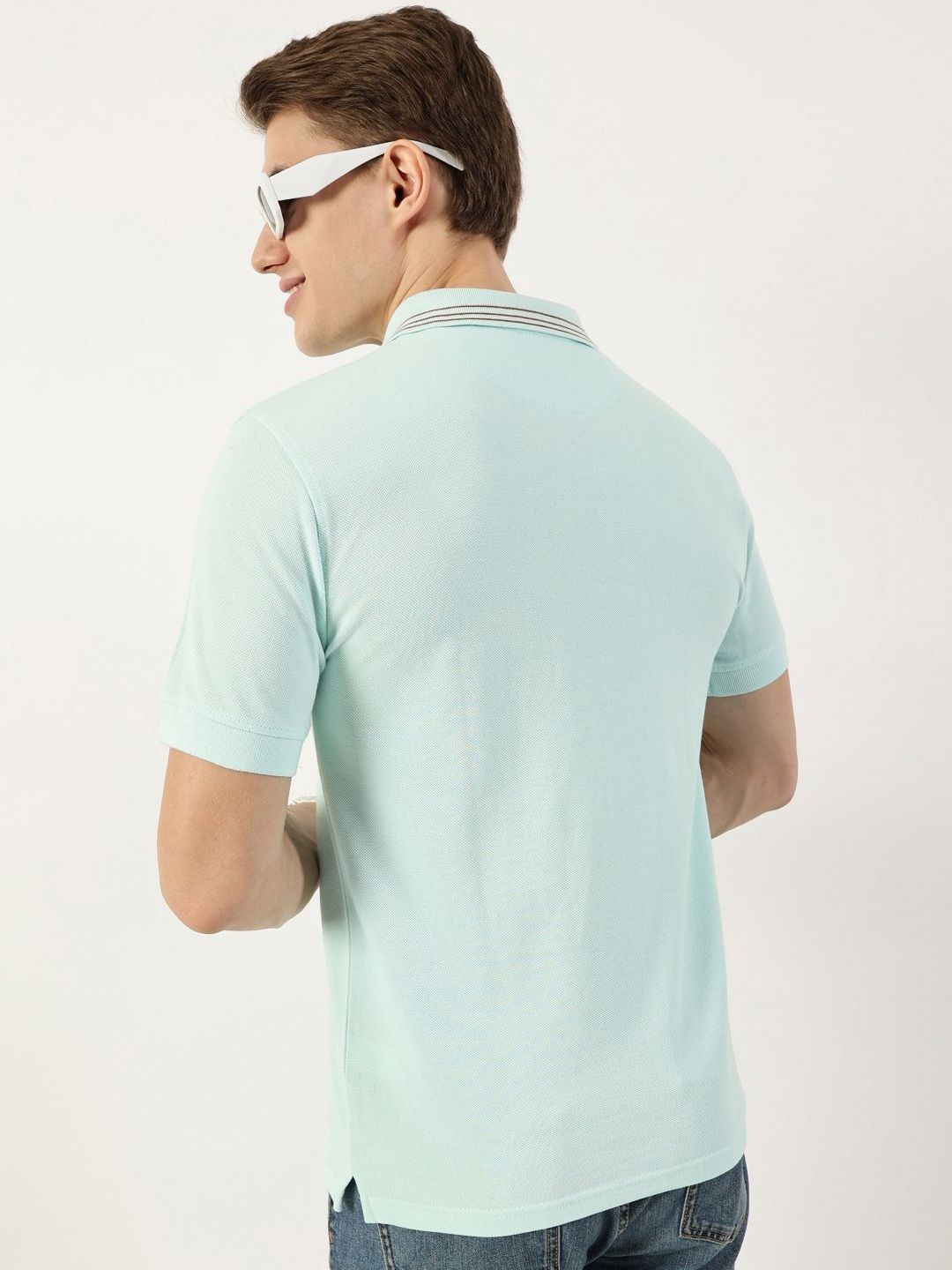 Thomas Scott Men Polo Collar T-shirt