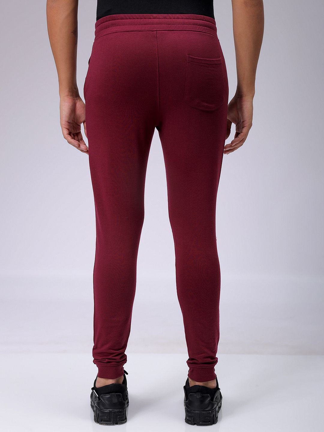 The Indian Garage Co Men Typography Mid Rise Joggers