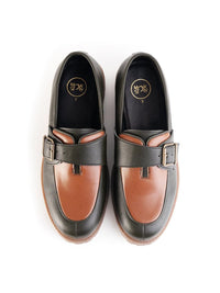 MONKSTORY Men Cosmopolitan Buckled Loafers
