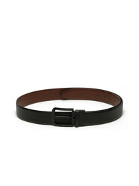 Teakwood Leathers Men Textured Leather Reversible Formal Belt