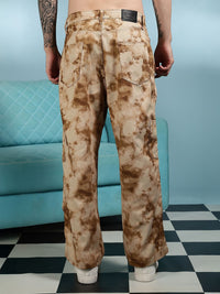 Eszett Men Printed Cargos Trousers
