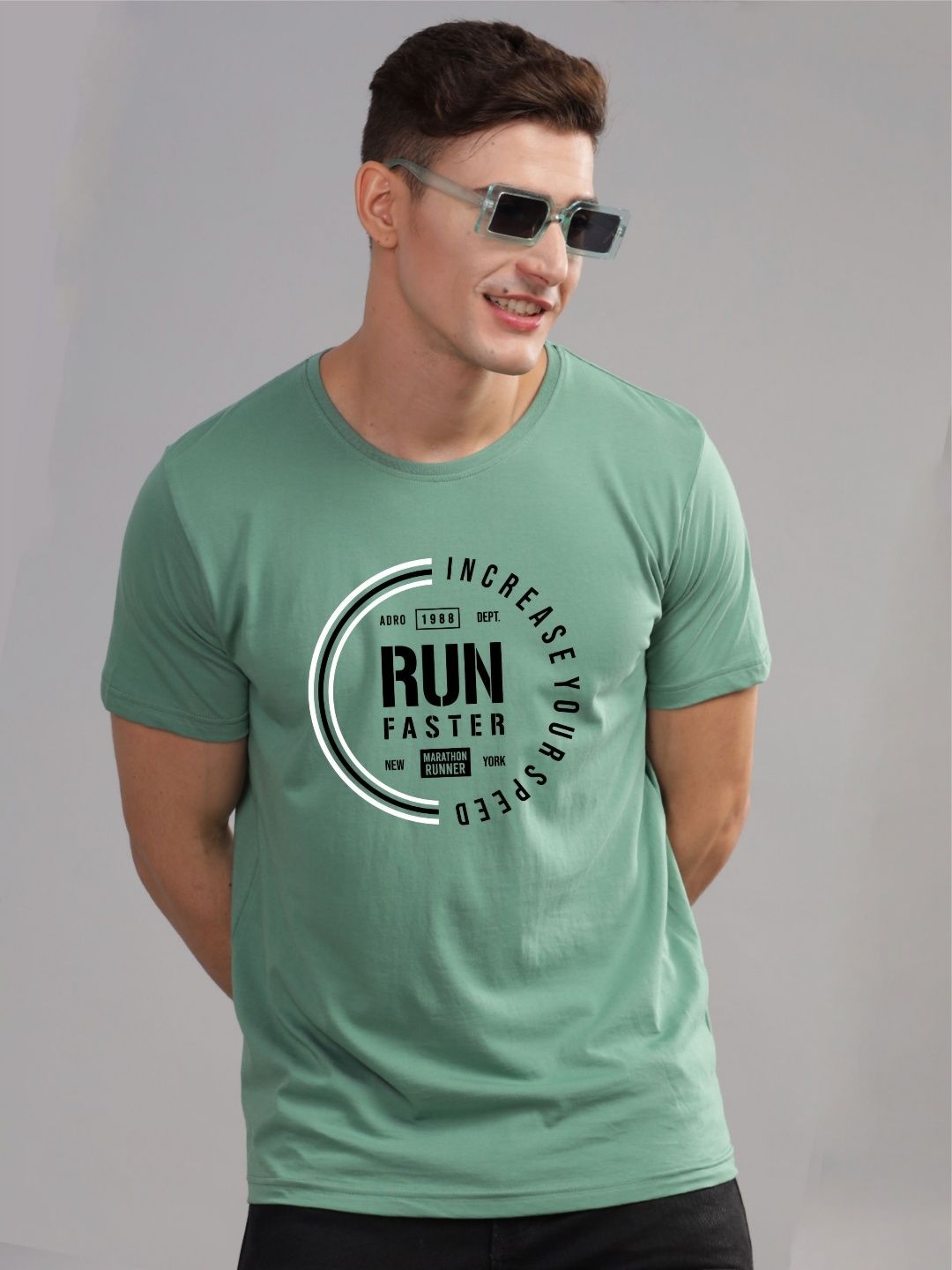 ADRO Men Printed T-shirt