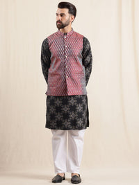 Anouk Men Printed Regular Kurta with Pyjamas