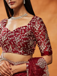 kasee Saree Labuci Bersulam Berhias