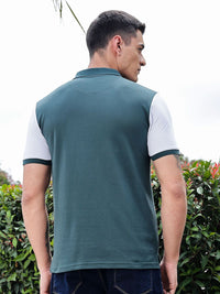 Thomas Scott Polo Collar Raw Edge Regular Fit T-shirt