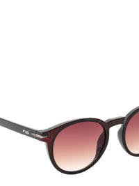 IRUS by IDEE Men Round Sunglasses with UV Protected Lens IRS1323C2SG