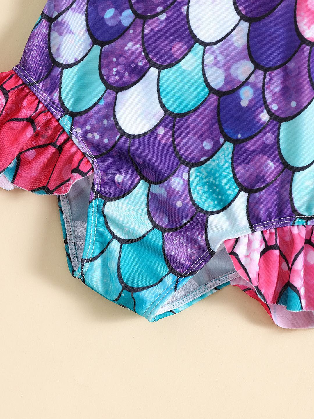 YK Infant Girls Printed Sleeveless Bodysuit