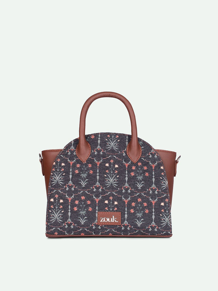 ZOUK Women Floral Printed Swagger Handheld Bag