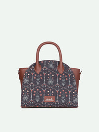 ZOUK Women Floral Printed Swagger Handheld Bag