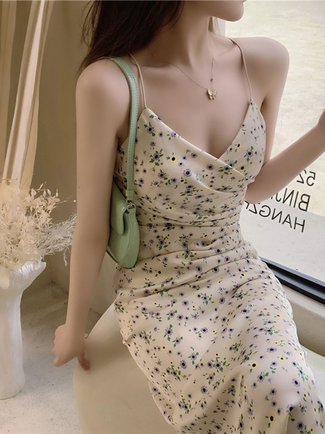 DressBerry Women Floral Printed A-Line Dress