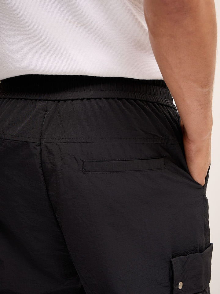 THE BEAR HOUSE Men Solid Cargo Trousers