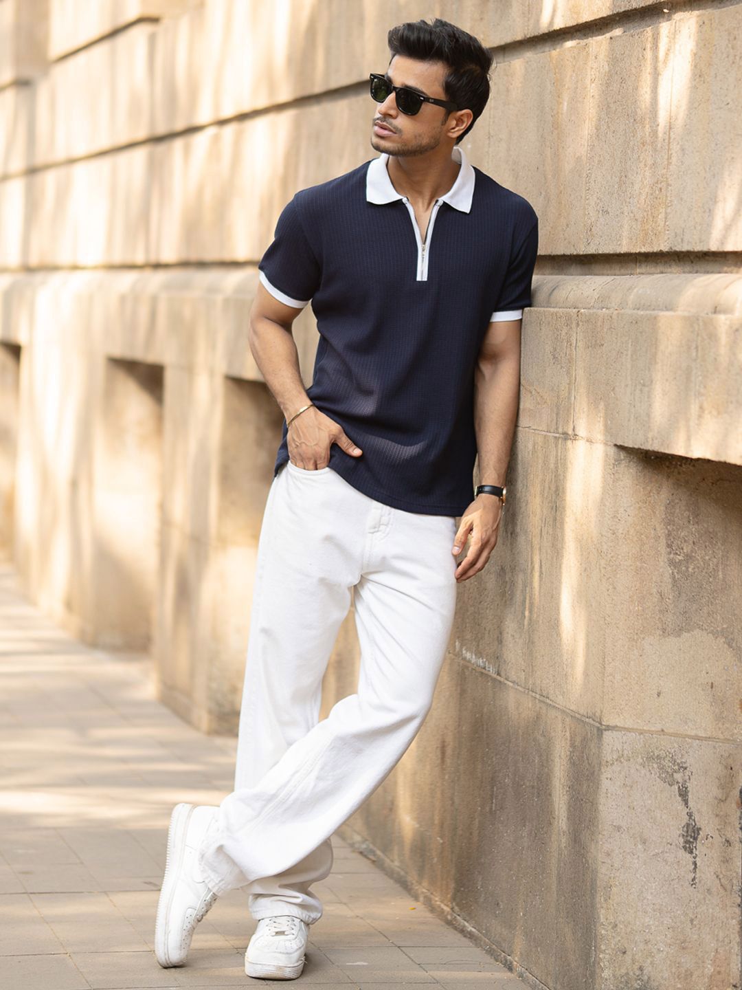 Powerlook Polo Collar Cotton T-shirt