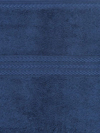 BOMBAY DYEING Navy Blue 4 Pieces Cotton 450 GSM Towel Set