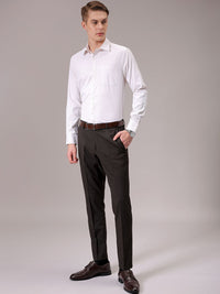 The Indian Garage Co. X Luxe Men Slim Fit Opaque Printed Formal Shirt