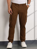 Thomas Scott Men Smart Slim Fit Easy Wash Trousers