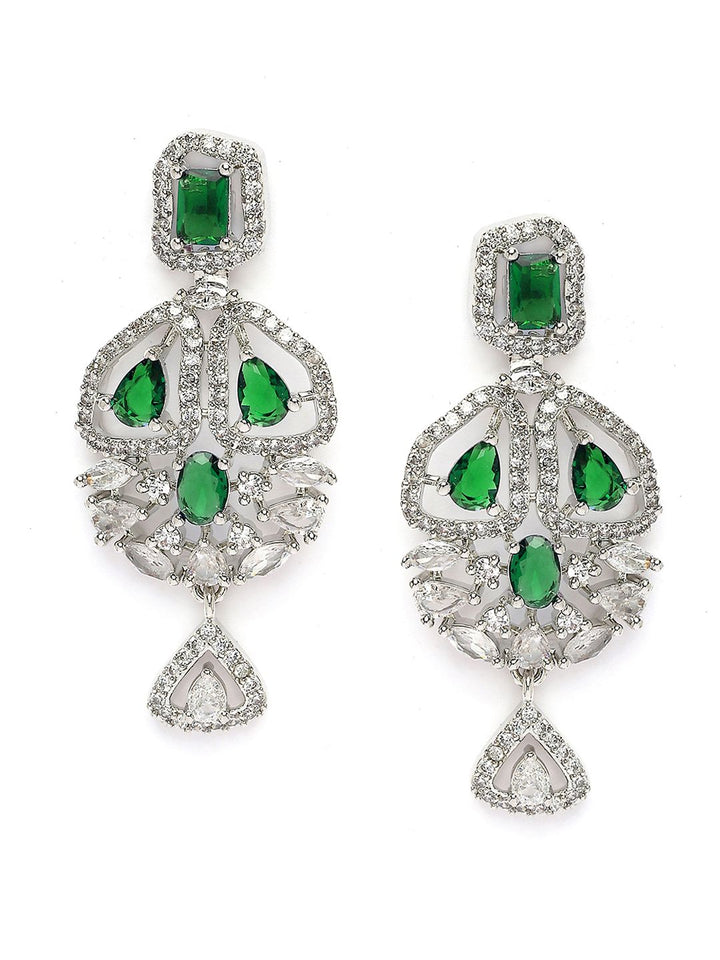 Set Perhiasan Berat Batu Diamond American Karatcart berlapis